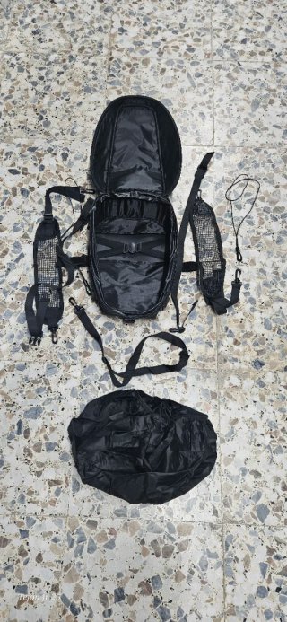 Bolsa de moto negra