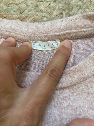 Jersey Stradivarius rosa palo