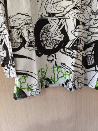 Camiseta Bershka x Billie Eilish Manga larga S