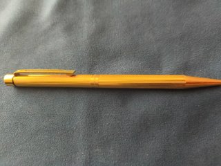 Bolígrafo Sheaffer Targa 1005 Oro Rayas Vintage
