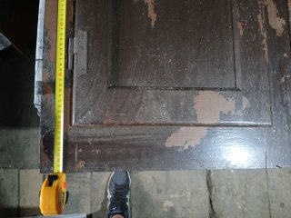 Ventana de madera antigua