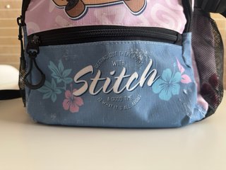 Mochila Stitch y carro con ruedas