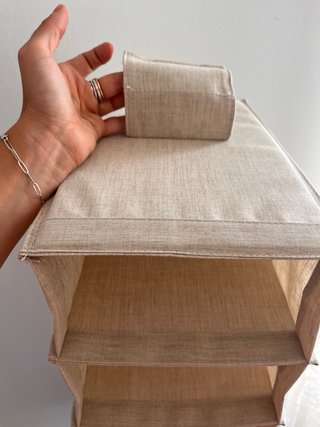 Colgador Ikea 6 compartimentos beige