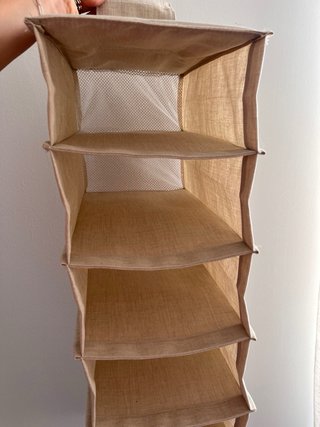 Colgador Ikea 6 compartimentos beige