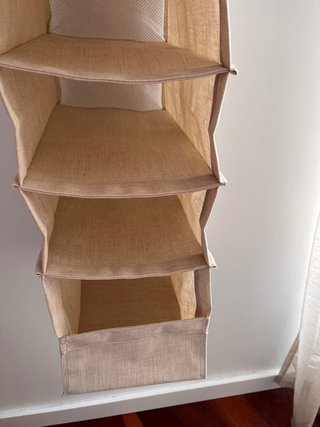 Colgador Ikea 6 compartimentos beige