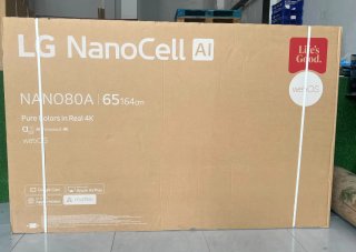 LG NanoCell NANO80A 65 4K TV