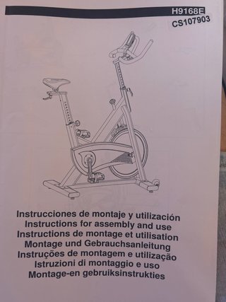 Bicicleta Spinning BH - H9168EI