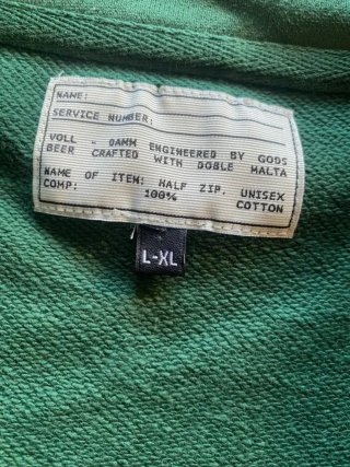 Sudadera Voll-Damn x Gods Verde