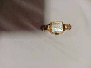 Reloj antiguo plata y oro