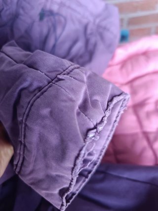Abrigo de porteo Momawo morado talla M