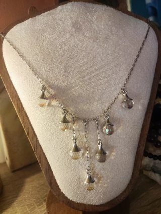 Collar Swarovski Plata con Cristales