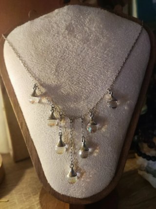 Collar Swarovski Plata con Cristales