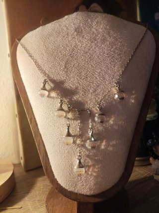 Collar Swarovski Plata con Cristales