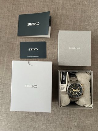 Seiko SBTR015 Cronógrafo JDM Nuevo