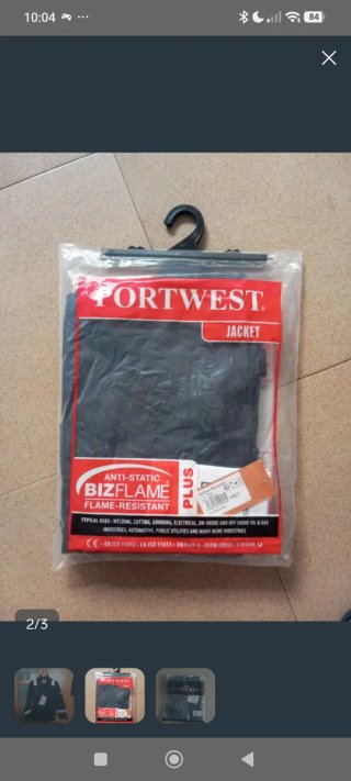Ropa de soldador Portwest
