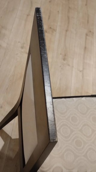 4 Sillas Comedor Banak Tela y Madera