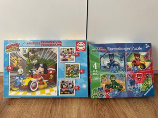 Lote 2 Puzzles Ravensburger y Educa Niños