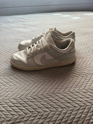 Zapatillas Nike Dunk Low Gris y Blanco