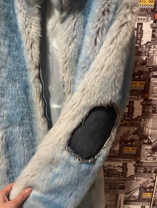 Pelliccia sintetica vintage