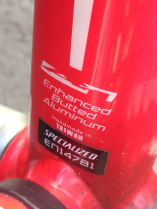 Bicicleta Carretera Specialized Allez Sport Roja