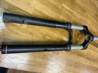 Horquilla suspensión bici