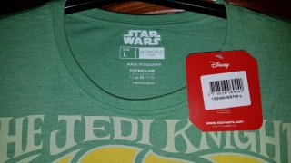 Camiseta Star Wars Yoda Jedi Knights nueva