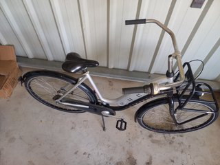 Bicicleta Puch Transporter Plata