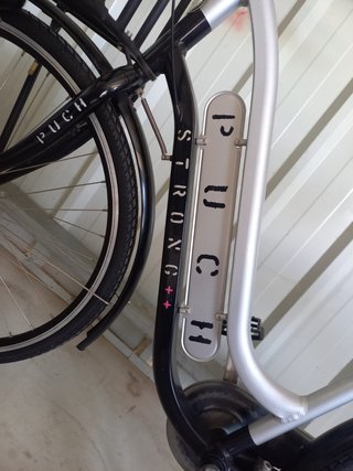 Bicicleta Puch Transporter Plata