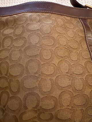 Bolso bandolera El Caballo lona y cuero invierno