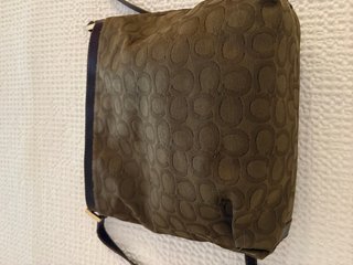 Bolso bandolera El Caballo lona y cuero invierno