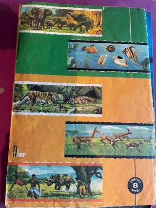 Album Cromos Los Animales en su Ambiente