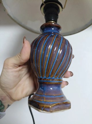 Lámpara de mesa cerámica