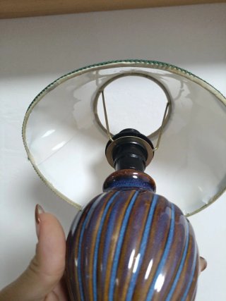 Lámpara de mesa cerámica