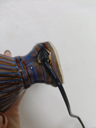 Lámpara de mesa cerámica