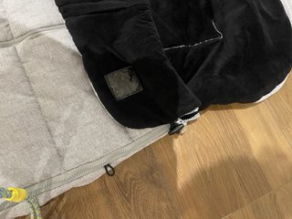 Saco universal Jane Nest Plus negro-gris