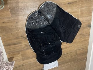 Saco universal Jane Nest Plus negro-gris