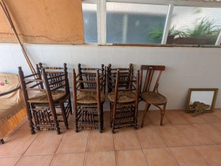 Lote Muebles y Lavabos Antiguos