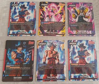 Cartas Dragon Ball Super Fusion World Raras