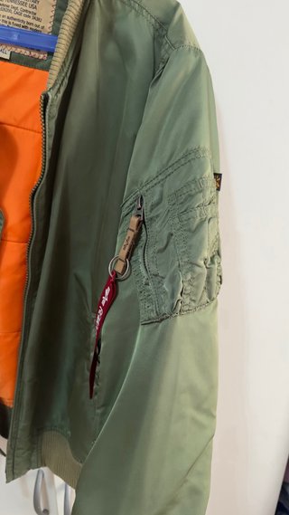 Chaqueta Alpha Industries Talla S Militar Verde Na