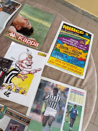 Lotto Riviste, Poster e Calendario Vintage Juventu