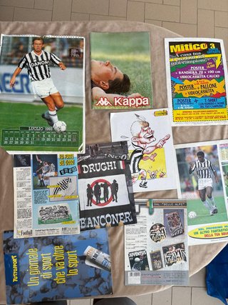 Lotto Riviste, Poster e Calendario Vintage Juventu