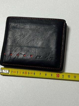 Cartera Emilio Tucci Negra Cuero