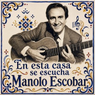 Azulejo Manolo Escobar 15x15 cm