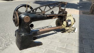 Máquina coser Claes RPX 1 zapatero + motor