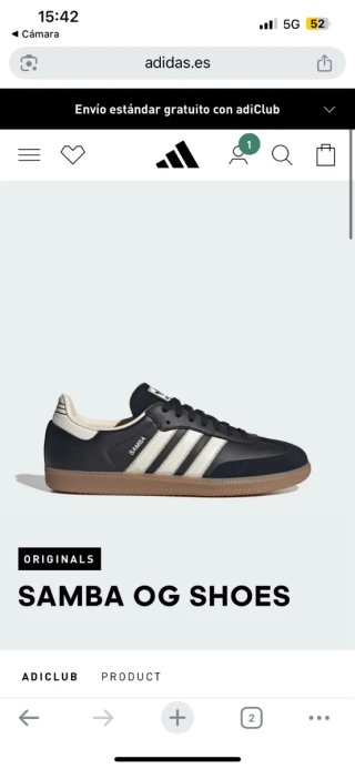Zapatillas Adidas Samba Talla 41