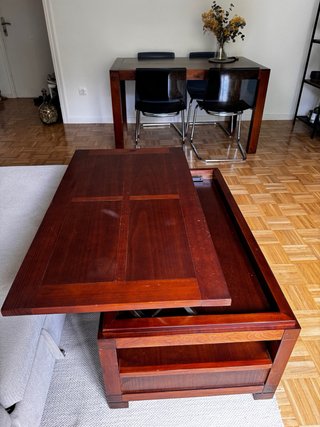 Mesa comedor Banak madera maciza extensible