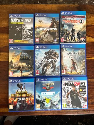 PS4 (PlayStation 4) + Mando + 30 Juegos