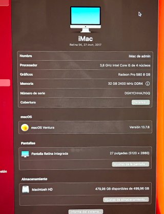 iMac 27 Retina 5K 2017
