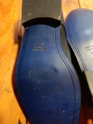 Zapatos de piel hombre negros