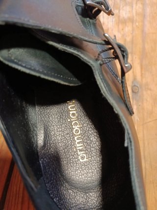Zapatos de piel hombre negros